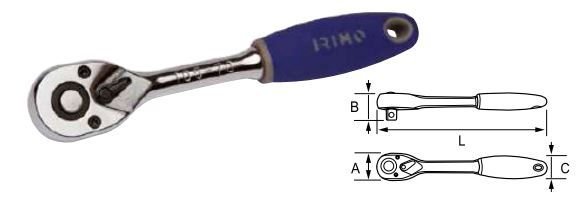 Реверсивная рукоятка (115-70-1) 3/8" 1 шт.