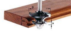 Фреза контр-профильная HW FESTOOL HW S8 D43/21 A/KL (491129)